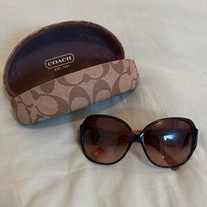 Coach Women's Brown Sunglasses (MIMI - Tortoise)